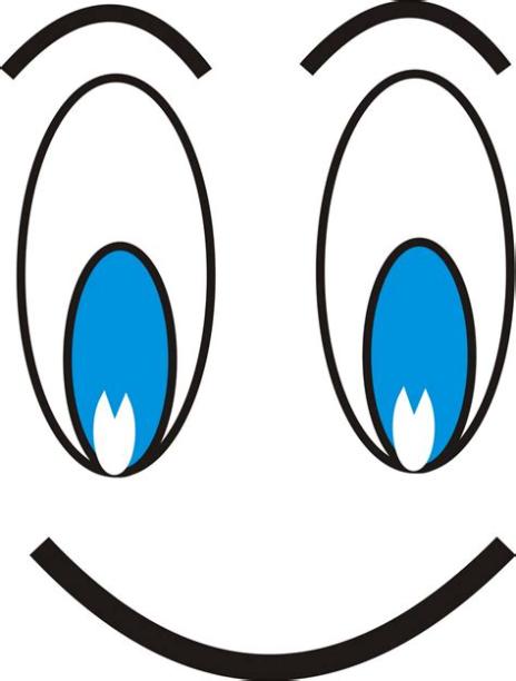 Ojos felices de caricatura - Imagui: Dibujar y Colorear Fácil con este Paso a Paso, dibujos de Ojos Felices, como dibujar Ojos Felices paso a paso para colorear