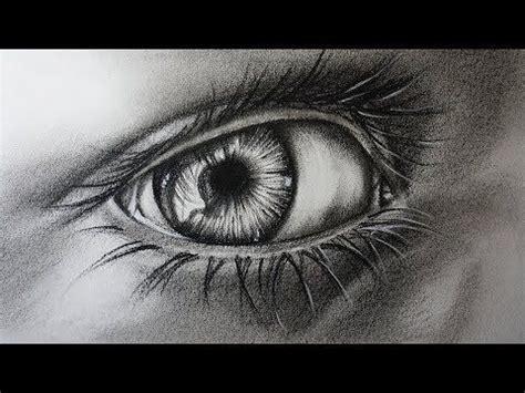 YouTube | Dibujos de ojos. Dibujos con carboncillo: Dibujar Fácil, dibujos de Ojos Realistas Para Principiantes, como dibujar Ojos Realistas Para Principiantes para colorear