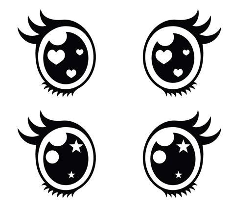 Ojos Kawaii. Imágenes PNG Dibujos para Colorear: Dibujar Fácil, dibujos de Ojos Tiernos, como dibujar Ojos Tiernos para colorear e imprimir
