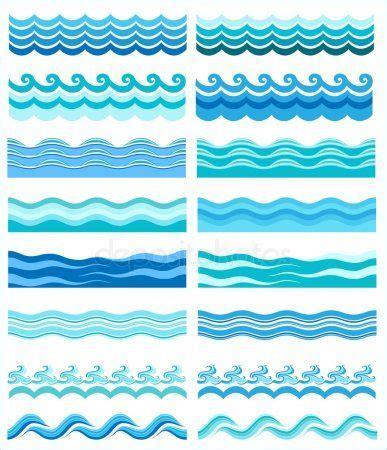 Juego - las olas del mar transparente Ilustraciones De: Dibujar y Colorear Fácil, dibujos de Olas De Mar En Cartulina, como dibujar Olas De Mar En Cartulina para colorear