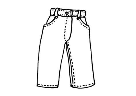 PANTALONES DIBUJOS PARA COLOREAR: Aprender como Dibujar Fácil, dibujos de Pantalones Vaqueros, como dibujar Pantalones Vaqueros para colorear e imprimir