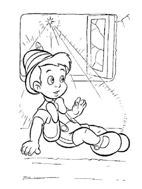 Dibujos Para Colorear Del Cuento de Pinocho: Dibujar y Colorear Fácil, dibujos de Para Un Cuento, como dibujar Para Un Cuento para colorear e imprimir