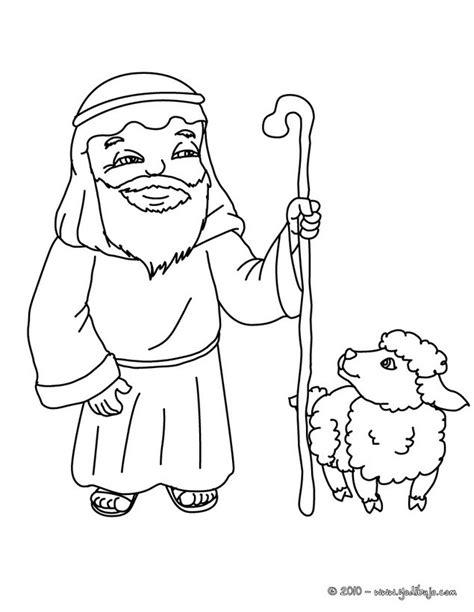 Dibujos para colorear un pastor del pesebre - es.hellokids.com: Dibujar Fácil, dibujos de Pastores, como dibujar Pastores para colorear