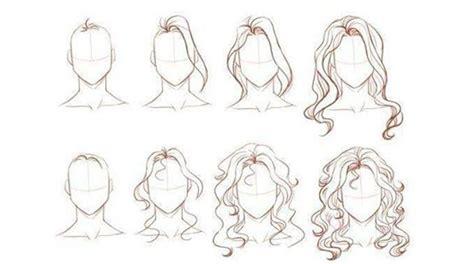 Cómo aprender a dibujar pelo o cabello | paradibujar.es: Dibujar Fácil con este Paso a Paso, dibujos de Peinados Anime, como dibujar Peinados Anime para colorear