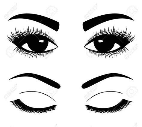 38784278-Siluetas-negras-de-cejas-y-ojos-aislados-sobre: Aprender a Dibujar Fácil, dibujos de Pelos En Las Cejas, como dibujar Pelos En Las Cejas para colorear