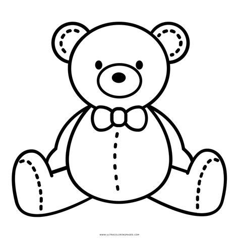 oso-de-peluche Página Para Colorear | Dibujos de osos: Dibujar Fácil con este Paso a Paso, dibujos de Peluches, como dibujar Peluches para colorear e imprimir