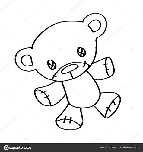 Imágenes: osos de peluche para dibujar | oso de peluche: Dibujar Fácil con este Paso a Paso, dibujos de Peluches, como dibujar Peluches para colorear