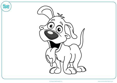 Dibujos de Perros para Colorear (A Lápiz y Fáciles): Dibujar y Colorear Fácil, dibujos de Peros, como dibujar Peros para colorear e imprimir