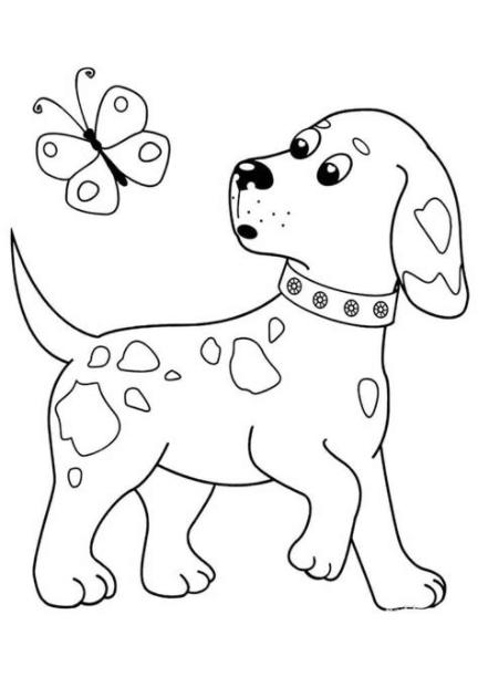 60 Perros para colorear | Coloring Pages: Dibujar y Colorear Fácil, dibujos de Perros Cachorros, como dibujar Perros Cachorros para colorear
