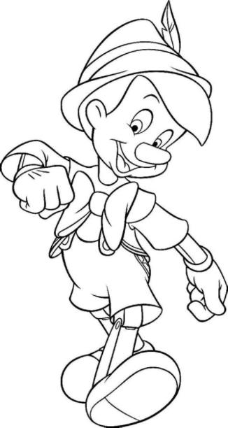 Dibujos de pinocho para colorear | Dibujos de pinocho: Dibujar Fácil, dibujos de Personaje Disney, como dibujar Personaje Disney para colorear