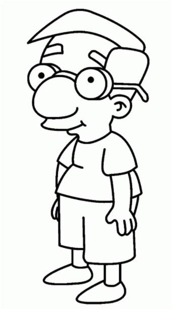 Dibujos de los Simpson para colorear. The Simpsons imágenes: Aprender a Dibujar y Colorear Fácil con este Paso a Paso, dibujos de Personajes De Los Simpson, como dibujar Personajes De Los Simpson para colorear