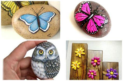 Ideas bonitas para pintar mariposas en piedras: Aprende a Dibujar Fácil con este Paso a Paso, dibujos de Piedras En Papel, como dibujar Piedras En Papel para colorear