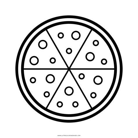 Dibujo De Pizza Para Colorear - Ultra Coloring Pages: Dibujar y Colorear Fácil con este Paso a Paso, dibujos de Pizza, como dibujar Pizza para colorear