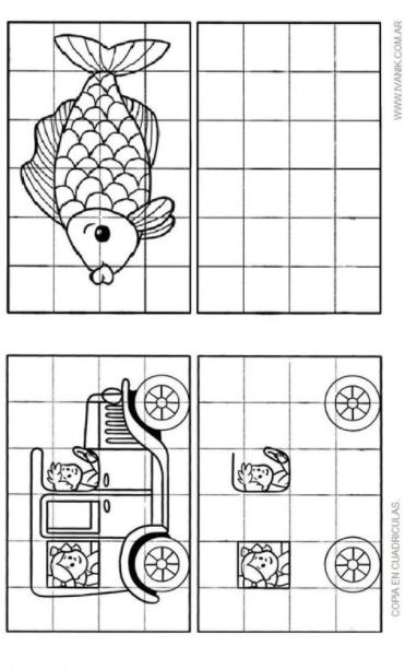 TRASLADO DE IMAGEN POR CUADRICULAS PARA NIÑOS - Buscar: Aprender como Dibujar Fácil, dibujos de Planos A Escala, como dibujar Planos A Escala para colorear e imprimir
