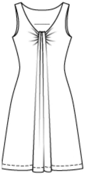 Tutorial para hacer un escote con pliegue central ~ Moda: Dibujar Fácil con este Paso a Paso, dibujos de Pliegues De Vestidos, como dibujar Pliegues De Vestidos paso a paso para colorear