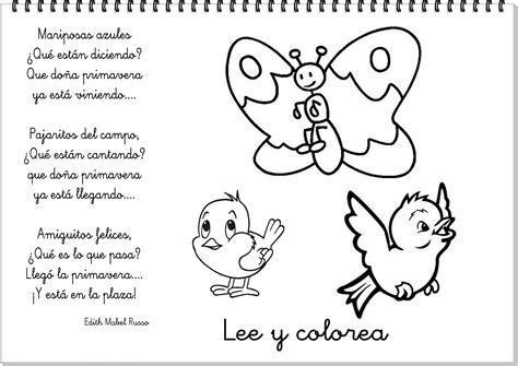 Para Tus Pequeños El Día De La Primavera Para Colorear: Dibujar y Colorear Fácil con este Paso a Paso, dibujos de Poesia A Un Niño, como dibujar Poesia A Un Niño para colorear e imprimir