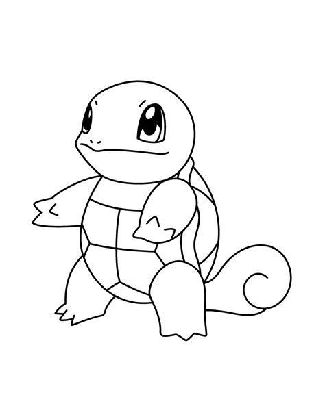 Pin on LineArt: Pokemon (Detailed): Dibujar y Colorear Fácil, dibujos de Pokemon Squirtle, como dibujar Pokemon Squirtle para colorear e imprimir