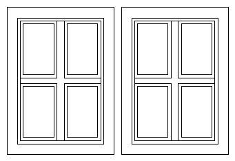 Ventana doble corrediza en AutoCAD | Descargar CAD (5.51: Dibujar y Colorear Fácil con este Paso a Paso, dibujos de Puerta Corrediza En Plano, como dibujar Puerta Corrediza En Plano para colorear
