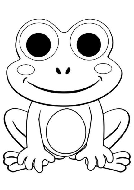 Dibujos para colorear de rana los Estilo Dibujo de Una: Aprender como Dibujar Fácil, dibujos de Rana, como dibujar Rana para colorear e imprimir