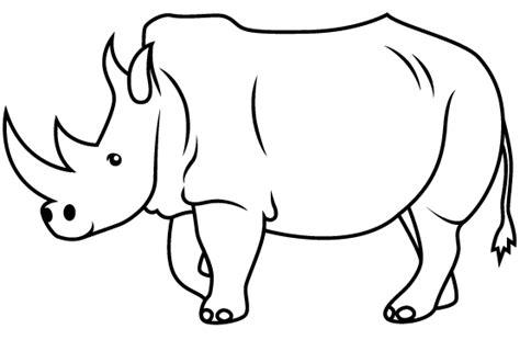Imagen de rinoceronte para colorear - Imagui: Dibujar Fácil, dibujos de Rinoceronte, como dibujar Rinoceronte para colorear