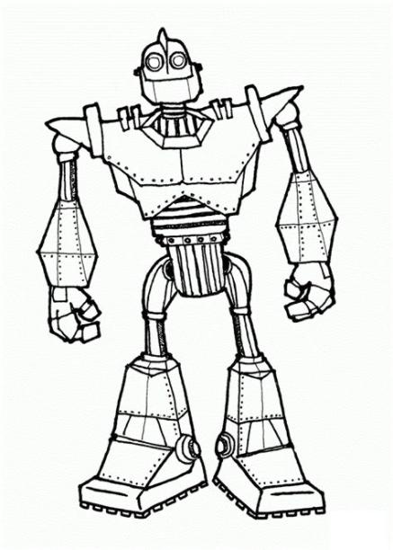 Dibujos de Gigante de Hierro para Colorear. Pintar e: Aprender a Dibujar y Colorear Fácil con este Paso a Paso, dibujos de Robots Gigantes, como dibujar Robots Gigantes para colorear e imprimir