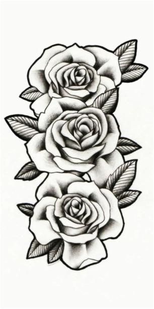 Dibujos De Rosas Sombreadas Colorear Graffitis A Lapiz: Aprender a Dibujar y Colorear Fácil, dibujos de Rosas Tattoo, como dibujar Rosas Tattoo para colorear e imprimir