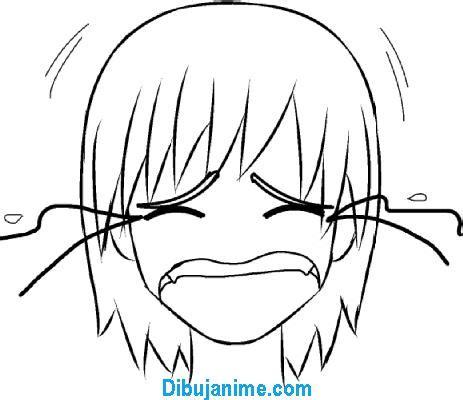 Como dibujar Expresiones del rostro en el Anime: Dibujar Fácil con este Paso a Paso, dibujos de Rostro Anime, como dibujar Rostro Anime para colorear