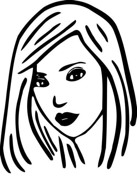 Woman Beautiful | Free Stock Photo | Illustration of a: Dibujar Fácil con este Paso a Paso, dibujos de Rostros Cartoon, como dibujar Rostros Cartoon para colorear e imprimir