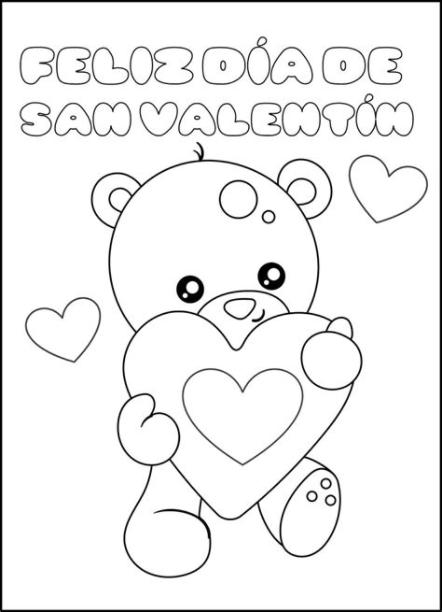 Las Mejores Imágenes de San Valentín para colorear para: Aprender a Dibujar y Colorear Fácil con este Paso a Paso, dibujos de San Valentin, como dibujar San Valentin para colorear