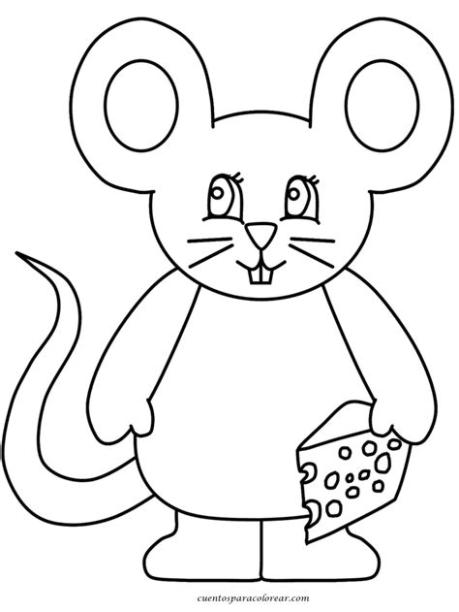 Dibujos para colorear ratones: Dibujar Fácil, dibujos de Sencillo Un Raton, como dibujar Sencillo Un Raton para colorear