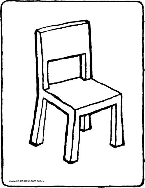una silla - kiddicolour: Dibujar Fácil, dibujos de Silla, como dibujar Silla para colorear e imprimir