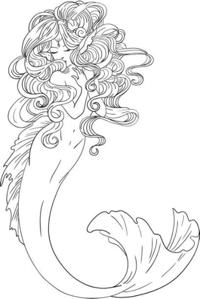 Pin on Dibujo: Aprender como Dibujar Fácil, dibujos de Sirenas Realistas, como dibujar Sirenas Realistas para colorear
