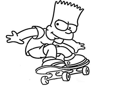 Skateboard (Transporte) – Colorear dibujos gratis: Dibujar Fácil con este Paso a Paso, dibujos de Skaters, como dibujar Skaters para colorear