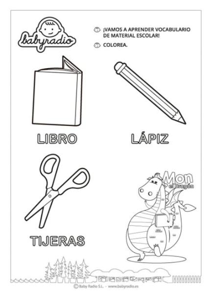 Imagenes De Materiales Escolares Para Colorear: Aprender a Dibujar Fácil con este Paso a Paso, dibujos de Sobre Acetato, como dibujar Sobre Acetato para colorear e imprimir