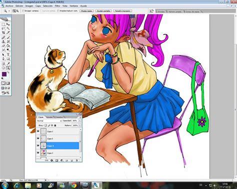 🥇 【 Colorear con Photoshop - Luces - Manga: Dibujando: Aprende a Dibujar y Colorear Fácil con este Paso a Paso, dibujos de Sobre Una Foto Photoshop, como dibujar Sobre Una Foto Photoshop para colorear