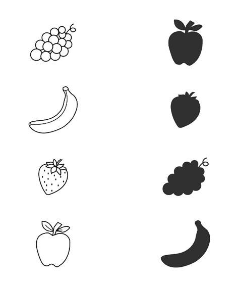 Actividades Día Miércoles – Liliput: Aprender como Dibujar Fácil, dibujos de Sombras De Frutas, como dibujar Sombras De Frutas para colorear
