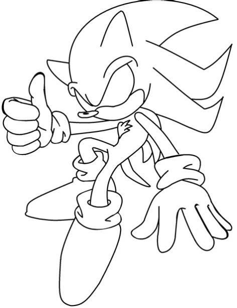 Sonic #153947 (Videojuegos) – Colorear dibujos gratis: Aprender como Dibujar Fácil, dibujos de Super Sonic A Sonic, como dibujar Super Sonic A Sonic paso a paso para colorear