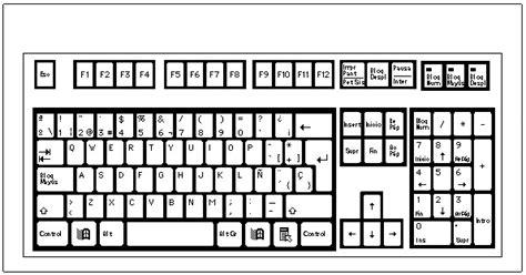 Imágenes del teclado de la computadora para colorear - Imagui: Dibujar Fácil, dibujos de Teclado, como dibujar Teclado para colorear e imprimir