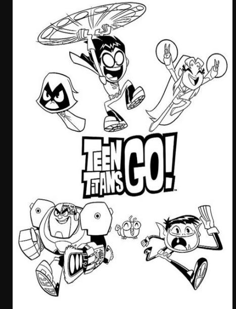 💠 Teen titans go para colorear - Dibujosparacolorear.eu: Aprende como Dibujar Fácil, dibujos de Teen Titans Go, como dibujar Teen Titans Go para colorear e imprimir