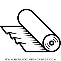 Dibujo De Rollo De Papel Para Colorear - Ultra Coloring Pages: Dibujar Fácil con este Paso a Paso, dibujos de Telas, como dibujar Telas para colorear