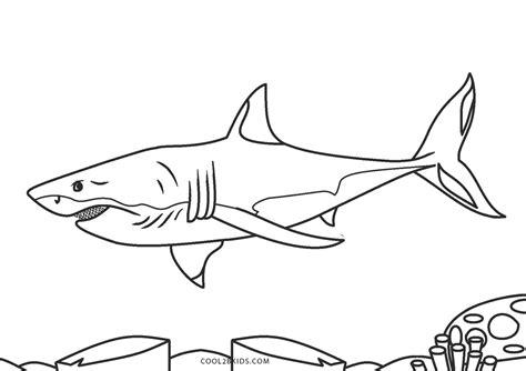 Dibujos de Tiburón para colorear - Páginas para imprimir: Dibujar Fácil, dibujos de Tiburones Para Niños, como dibujar Tiburones Para Niños para colorear e imprimir