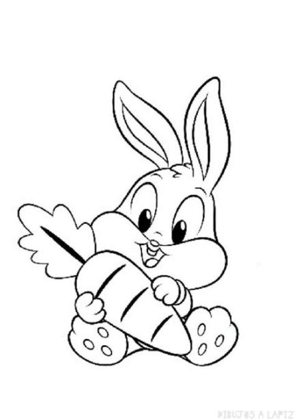 ᐈ Dibujos de Conejos【TOP】Conejos para colorear: Dibujar Fácil con este Paso a Paso, dibujos de Tierno Un Conejo, como dibujar Tierno Un Conejo para colorear