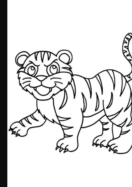72 dibujos de Tigres para colorear | Oh Kids | Page 8: Aprender a Dibujar y Colorear Fácil con este Paso a Paso, dibujos de Tigre, como dibujar Tigre paso a paso para colorear