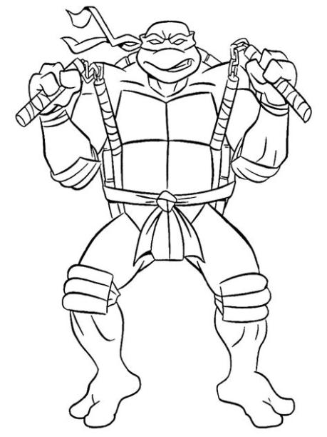 Descargar gratis dibujos para colorear – Tortugas Ninja.: Dibujar y Colorear Fácil con este Paso a Paso, dibujos de Tortuga Ninja, como dibujar Tortuga Ninja para colorear e imprimir