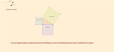 Teorema de Pitagoras – GeoGebra: Dibujar y Colorear Fácil, dibujos de Triangulos En Geogebra, como dibujar Triangulos En Geogebra para colorear
