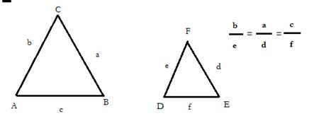 clase de mate: BLOQUE 3: Semejanza de Triángulos: Aprender a Dibujar y Colorear Fácil con este Paso a Paso, dibujos de Triangulos Semejantes, como dibujar Triangulos Semejantes paso a paso para colorear