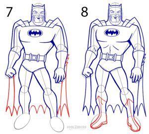 Batman para dibujar | Cool2bKids: Aprende a Dibujar Fácil, dibujos de Tutorial A Batman, como dibujar Tutorial A Batman paso a paso para colorear