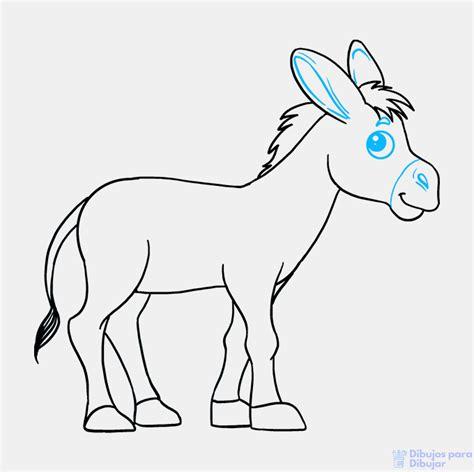磊 Dibujos de burros【+75】Con tutorial: Dibujar Fácil con este Paso a Paso, dibujos de Tutorial De Un Burro, como dibujar Tutorial De Un Burro para colorear e imprimir