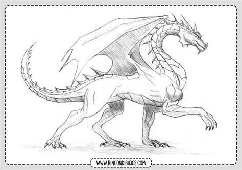 Dragon para Colorear - Rincon Dibujos: Dibujar Fácil, dibujos de Tutorial De Un Dragon, como dibujar Tutorial De Un Dragon para colorear e imprimir