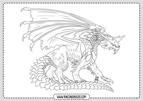 Dragones para Colorear - Rincon Dibujos: Aprender como Dibujar Fácil, dibujos de Tutorial De Un Dragon, como dibujar Tutorial De Un Dragon para colorear